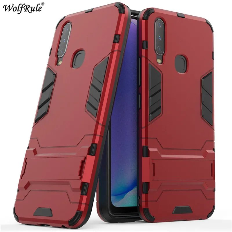 ДЛЯ ViVo Y17 чехол Y3 X27 V15 Бампер ТПУ и ПК держатель защитный жесткий для Pro Чехол