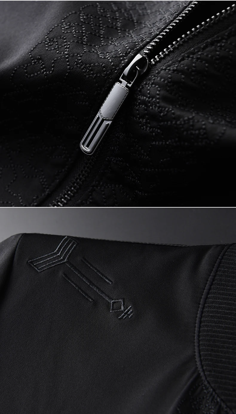 Мужская куртка Minglu с вышивкой на плечах мужские куртки и пальто Бейсбольным