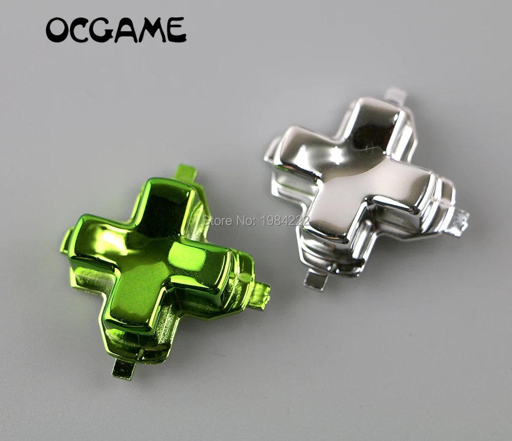 OCGAME 30 шт./лот 8 видов цветов Новое поступление хромированная рукоятка Dpad D PAD Cross