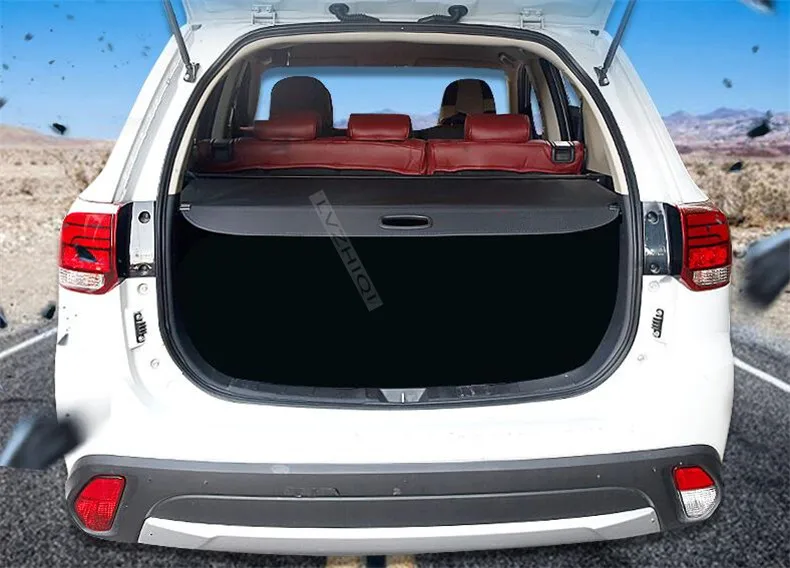 Защитный чехол на задний багажник для Mitsubishi Outlander, авто задняя дверь, электрический переключатель, аксессуары