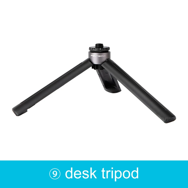 Коричневый 11 типов опционально PGYTECH DJI OSMO Карманный адаптер Держатель клип селфи палка штатив PGYTECH DJI Osmo карманные аксессуары - Цвет: Коричневый