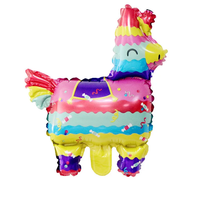 Мини pinata восхитительный Альпака алюминиевый фильм воздушный шар Детская игрушка