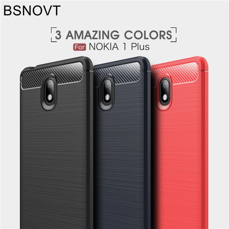Для Nokia 1 Plus Чехол Мягкий ТПУ Силиконовый противоударный чехол для телефона 5 45