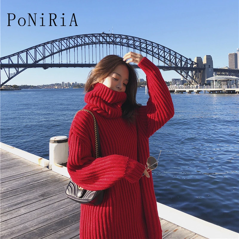 One Size for 45kg -65kg/99lb-143lb Autumn Winter women's knitted sweater new warm loose soft woman white red pullover sweaters | Женская