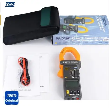 Цифровой клещи TES True RMS DC2500A AC 2100A PROVA-2000 | Инструменты