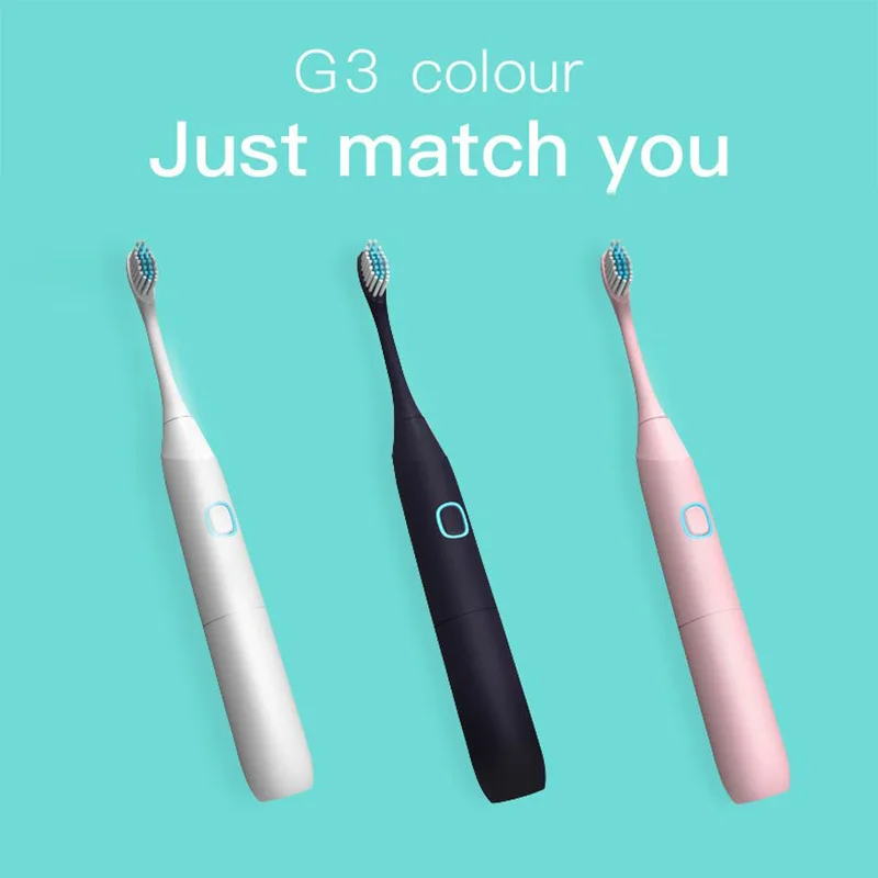 Электрическая зубная щетка для взрослых детская домашняя электрическая 3