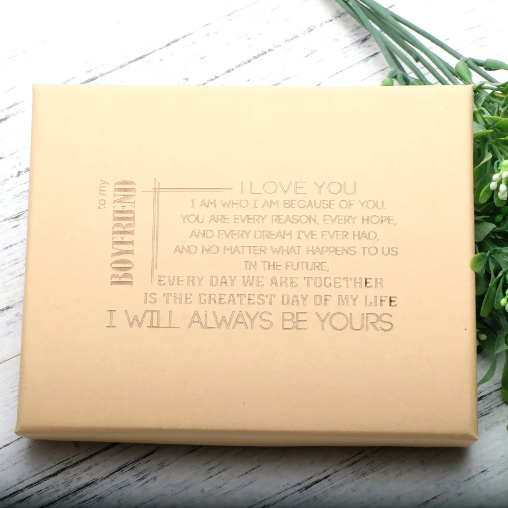 2019 новые дизайнерские кожаные кошельки мужские с гравировкой подарок для вас