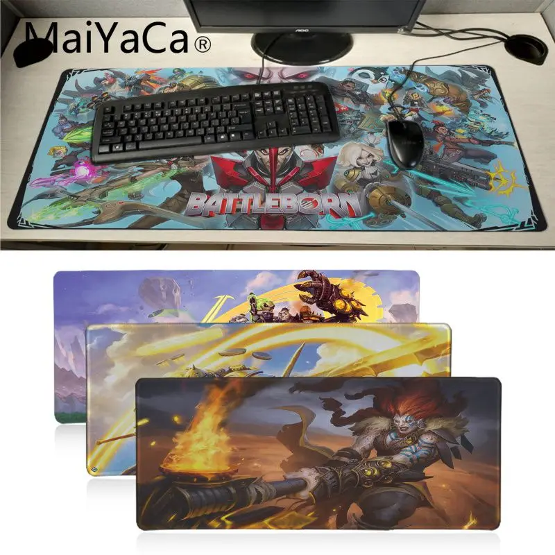 Высококачественный игровой коврик для мыши Maiyaca из натурального каучука