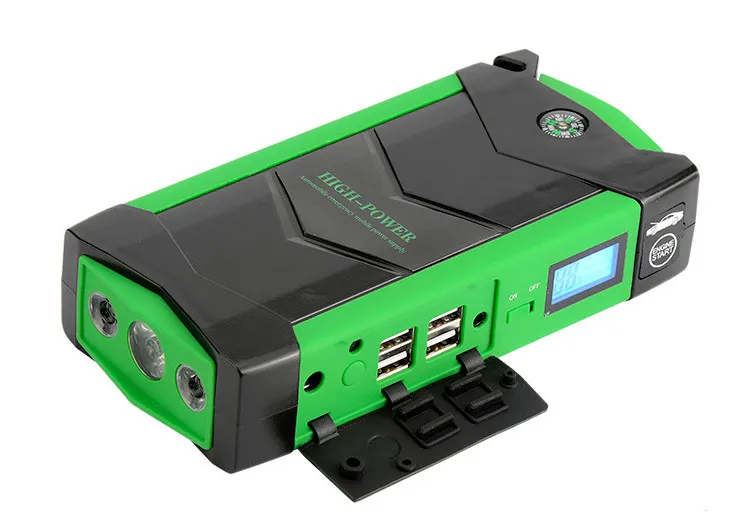 Высокая мощность 82800mAh 12V автомобильный стартер 4USB зарядное устройство для