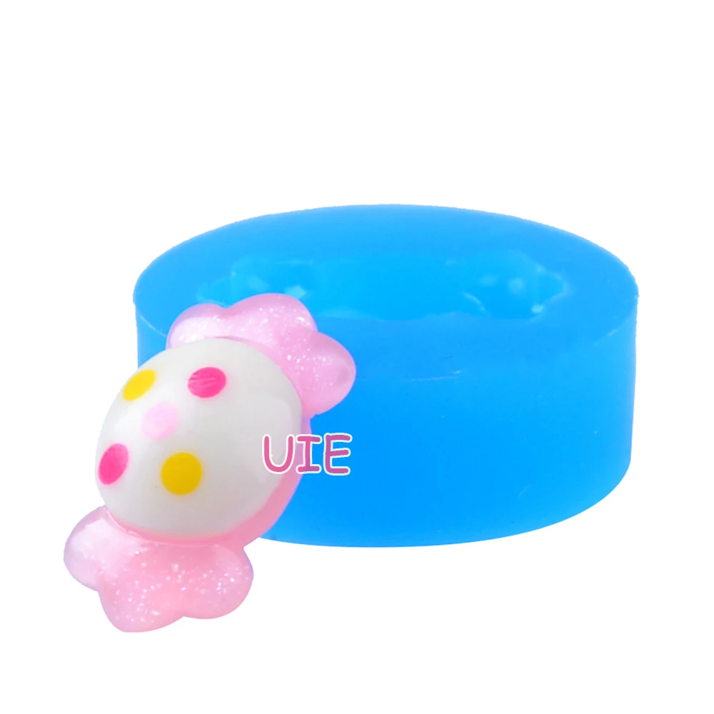 KYL009U Bow Tie Candy Silicone Mold Bowtie Kawaii Deco Sweets Polymer Clay Jewelry Charms Cabochon Resin | Дом и сад