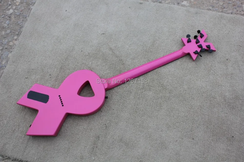 Грот Гитара Фабрика ручной работы твердая странная форма электрическая гитара