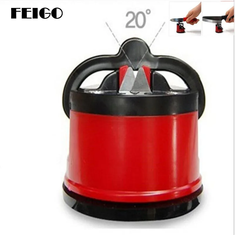 

FEIGO Professional Sharpeners Knife Kitchen Sharpening Tool Easy And Safe To Sharpens Machine Suction Cup Sharpening Tools F408