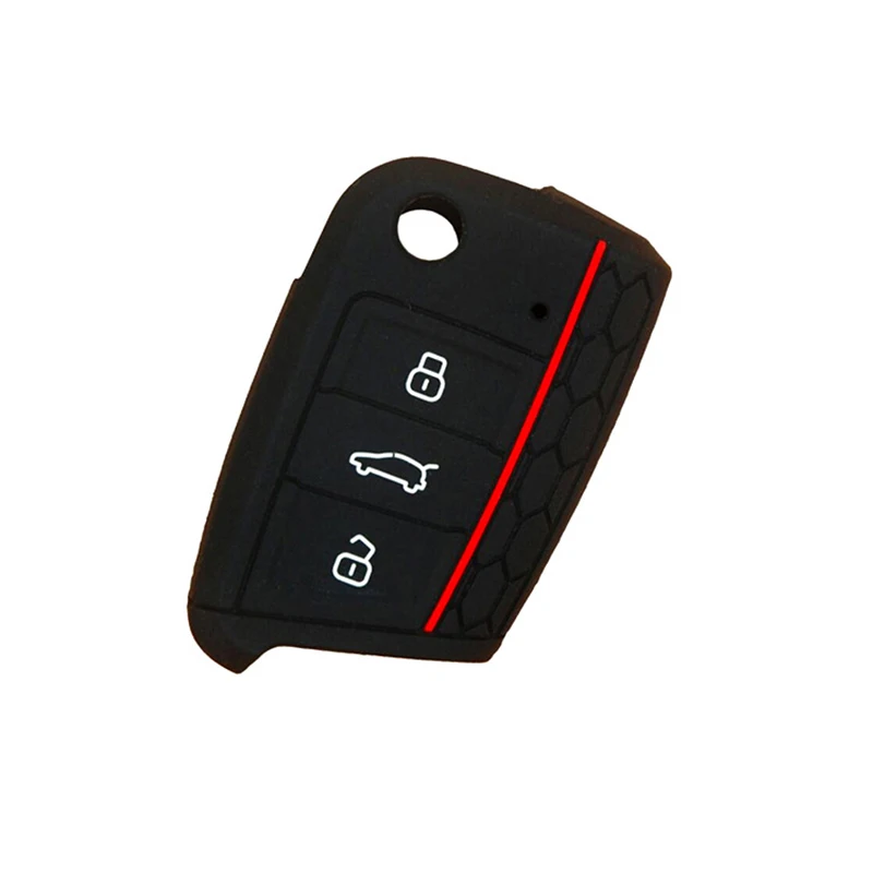 Чехол для ключей VW Polo Golf 7 Tiguan Skoda Octavia Kodiaq Karoq SEAT Ateca Leon Ibiza 2015 2016 2017 автомобильные
