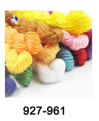 JOY SUNDAY, DMC726-775 нить для вышивания крестиком 10 шт./лот 1,2 м Набор для вышивания крестиком для рукоделия шитье, моток пряжи ремесло