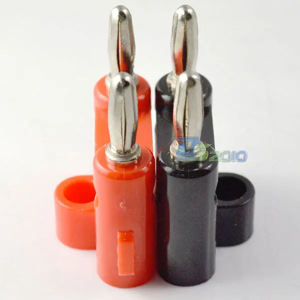 Высокое качество 1 пара винтов Тип двойная вилка типа банан Динамик Разъем