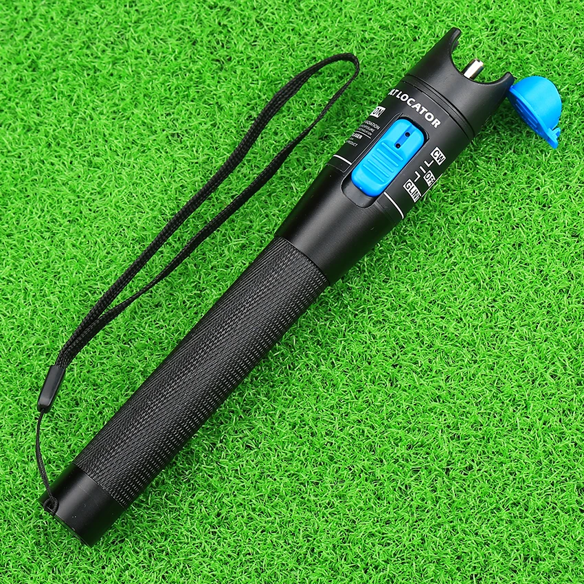 KELUSHI 9pcs/Set FTTH Tool Kit with FC-6S Fiber Cleaver and Optical Power Meter 5mW Visual Fault Locator Optic Stripper