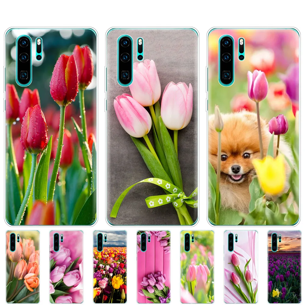 Чехол для Huawei P30 PRO LITE задняя крышка huawei mate 20 pro lite p smart 2019 plus тюльпаны цветы