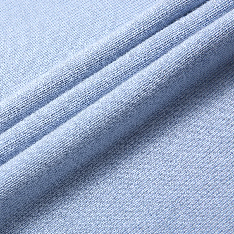 Женский брендовый вязаный хлопковый топ с длинным рукавом сезон весна лето 2019