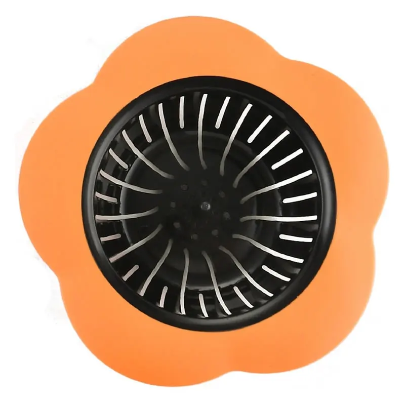 Orange Upspirit Слив для кухонной раковины сливы пробка сливной фильтр Ванная комната Душ сливной фильтр канализационный фильтр для волос Catcher гаджет - Цвет: Orange