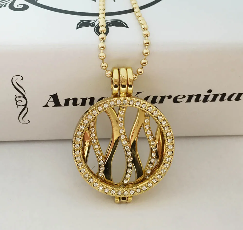 2016 новинка DIY дизайн оптовая продажа микс 33 мм Колье с монетой кулон для женщин