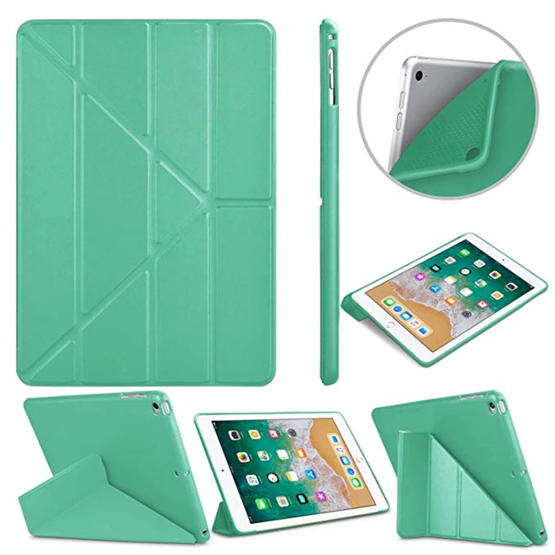 Чехол книжка для ipad air чехол подставка 6 2018 9 7 дюймов полностью противоударный из