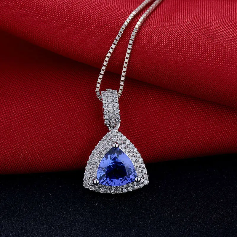 LOVERJEWELRY Для женщин кулон фантастические Винтаж трлн 8x8 мм 18Kt из белого золота с