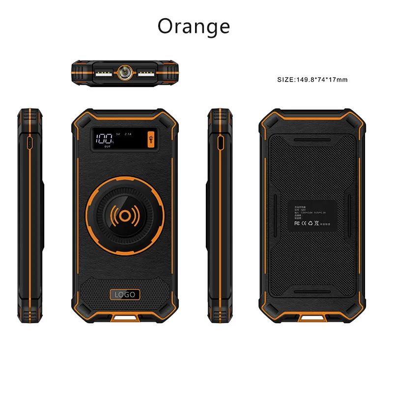 Беспроводное зарядное устройство Qi для iPhone x xs max Type c порты micro USB DC 5 В/10000 А мАч