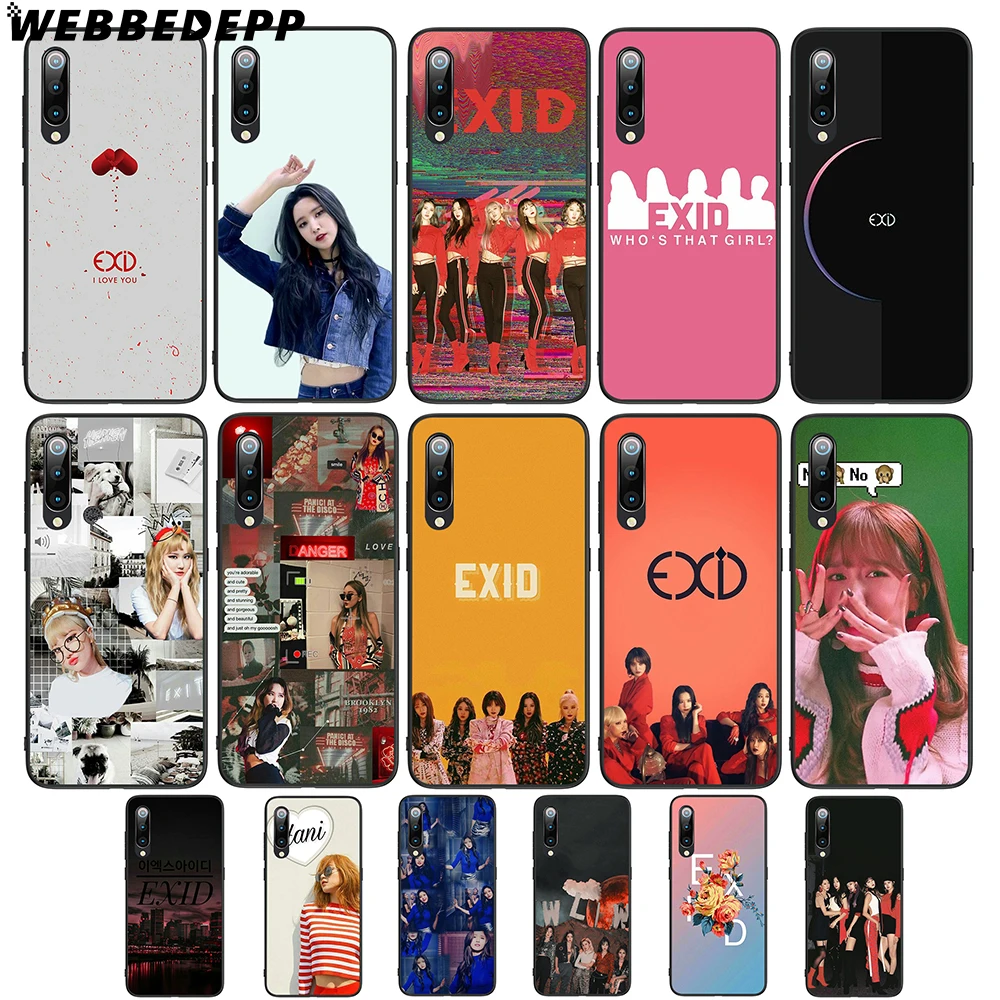 WEBBEDEPP KPOP EXID мягкий чехол из ТПУ для Xiaomi Redmi GO Note 4 4X 5 6 pro 5A Prime 7 Pro|Бамперы| |