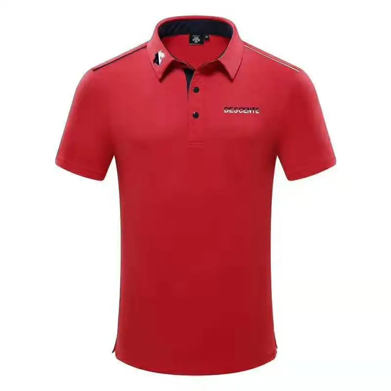 Новая летняя мужская DST Тренировка по гольфу футболки короткий рукав анти пот