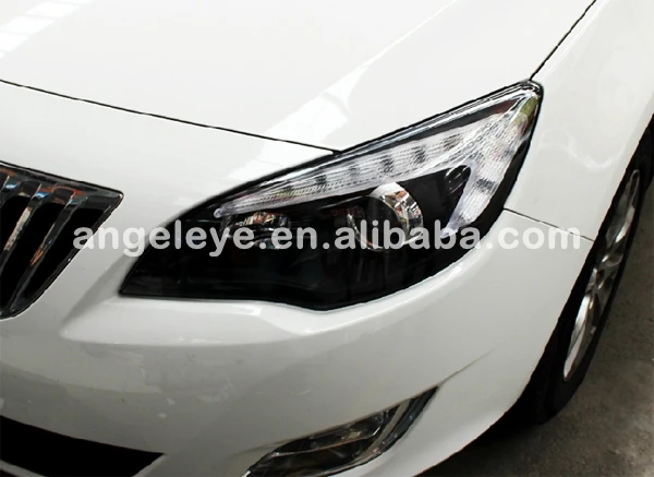 Для GM Buick Excelle XT для Opel Astra светодиодный налобный фонарь от 2010 до 2013 лет черный корпус SN