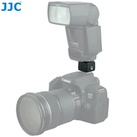jjc camera flash standard with pc female outlet hot shoe adapter for canon nikon pentax olympus speedlight