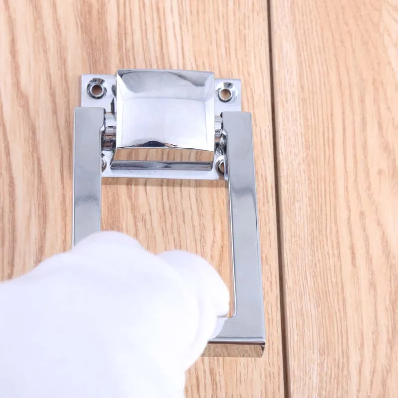 Современные Простые разворачивающиеся кольца серебряные деревянные стула/диван