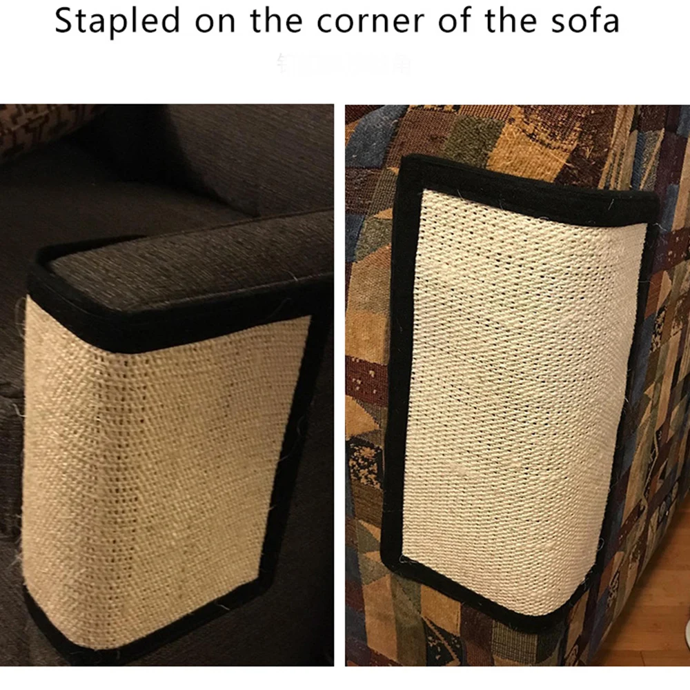 Сизаль кошка царапины коврик диван защитный Кот для сна коготь-доказательство