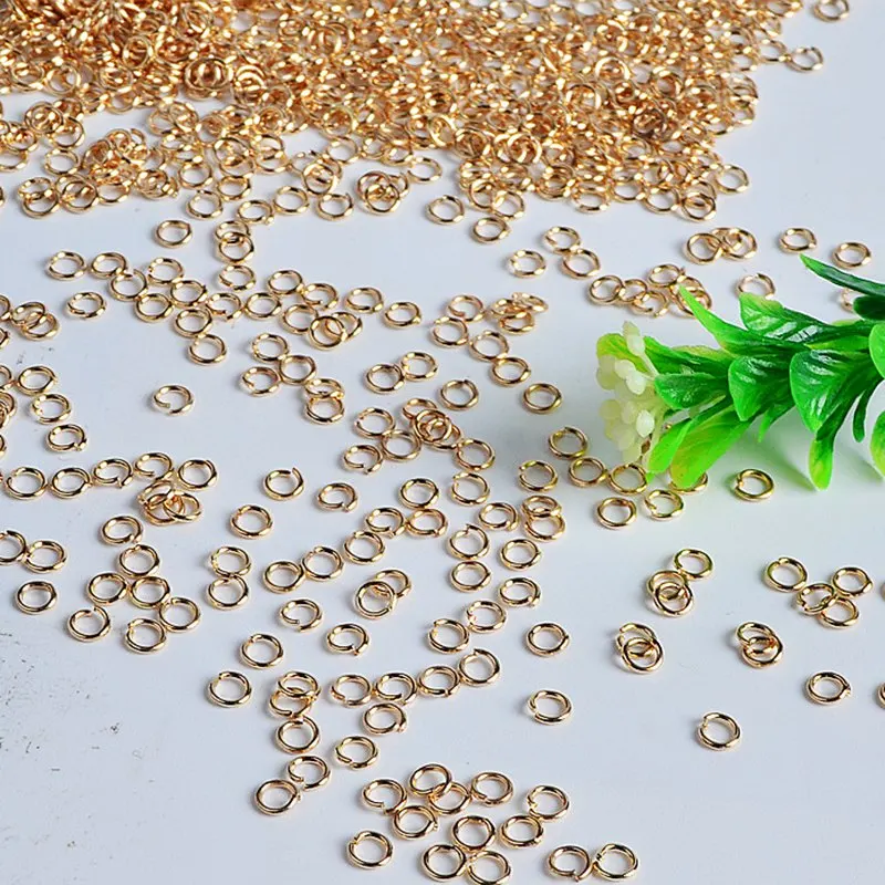 Открытые соединительные кольца из цинкового сплава разных размеров фурнитура