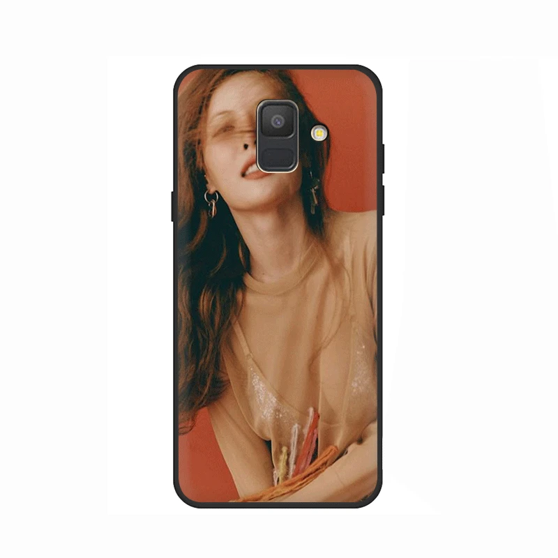 B12 HyunA Ким Мягкий силиконовый чехол для телефона для samsung GaLaxy A3 A5 A6 A7 A8 A9 A10 A30 A40 A50 A70 J6 - Цвет: B12