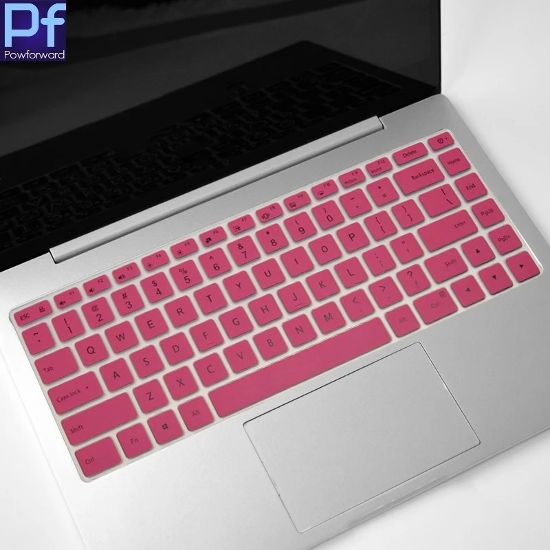 pink Для xiaomi Mi notebook Pro 15,6 дюймов силиконовая крышка клавиатуры протектор кожи ноутбука Для xiaomi Pro 15,4 ''15'' - Цвет: pink