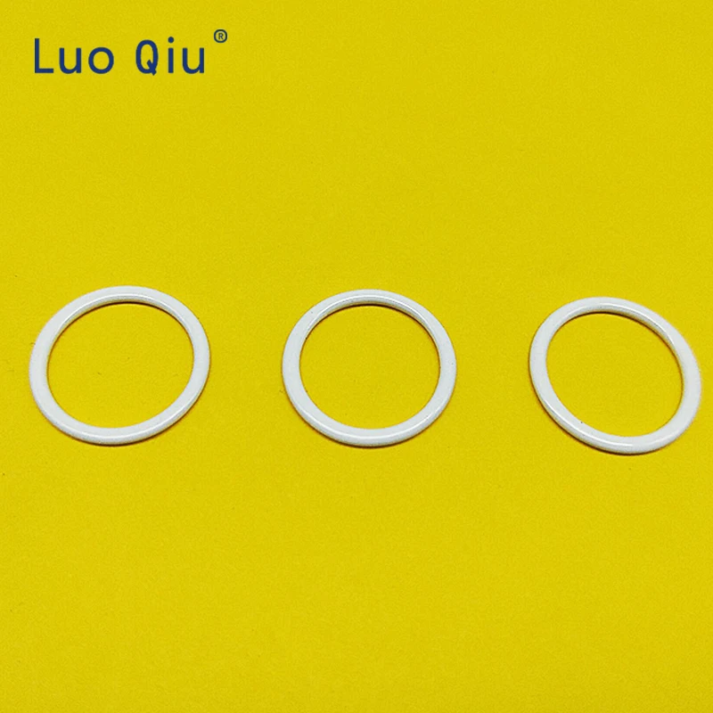 Нижнее белье Luo Qiu нижнее белого цвета с пряжкой и кольцом 15 мм 55 шт./упак.