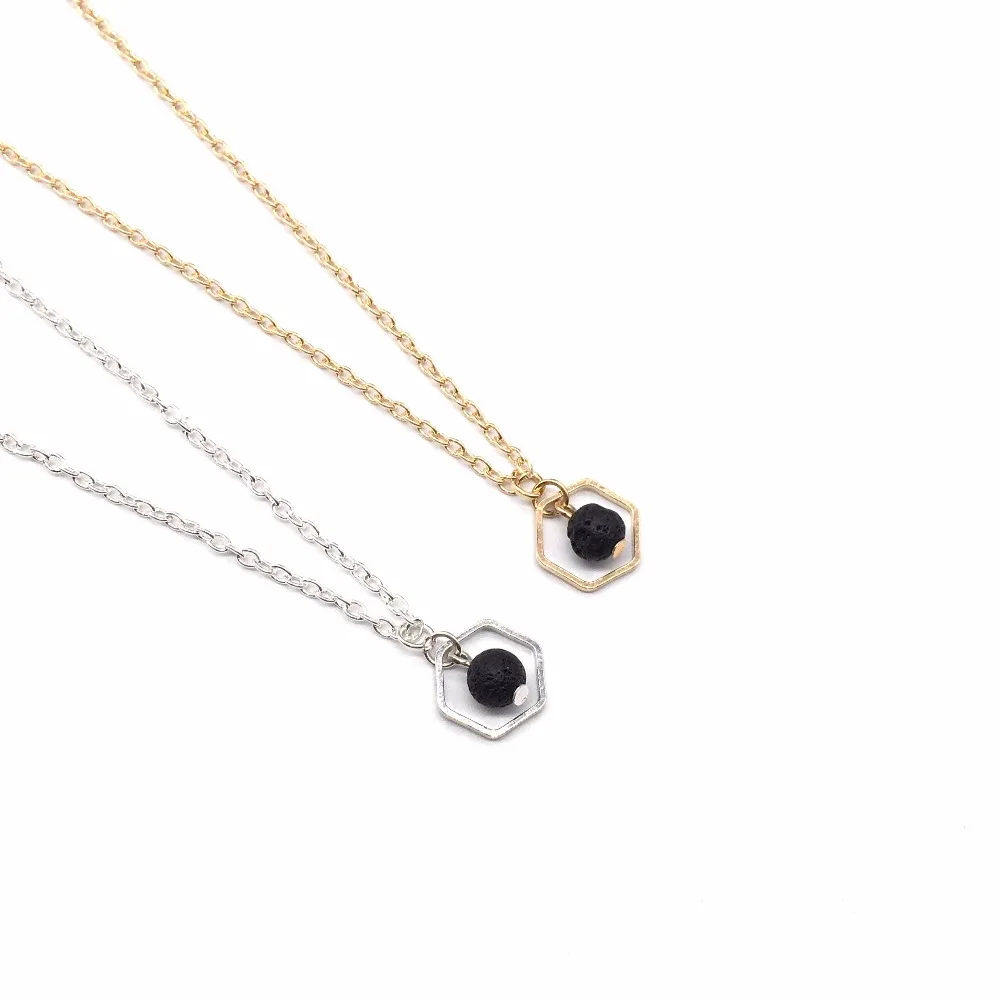 10 шт.) шестигранное ожерелье с диффузором для ароматерапии | Украшения и