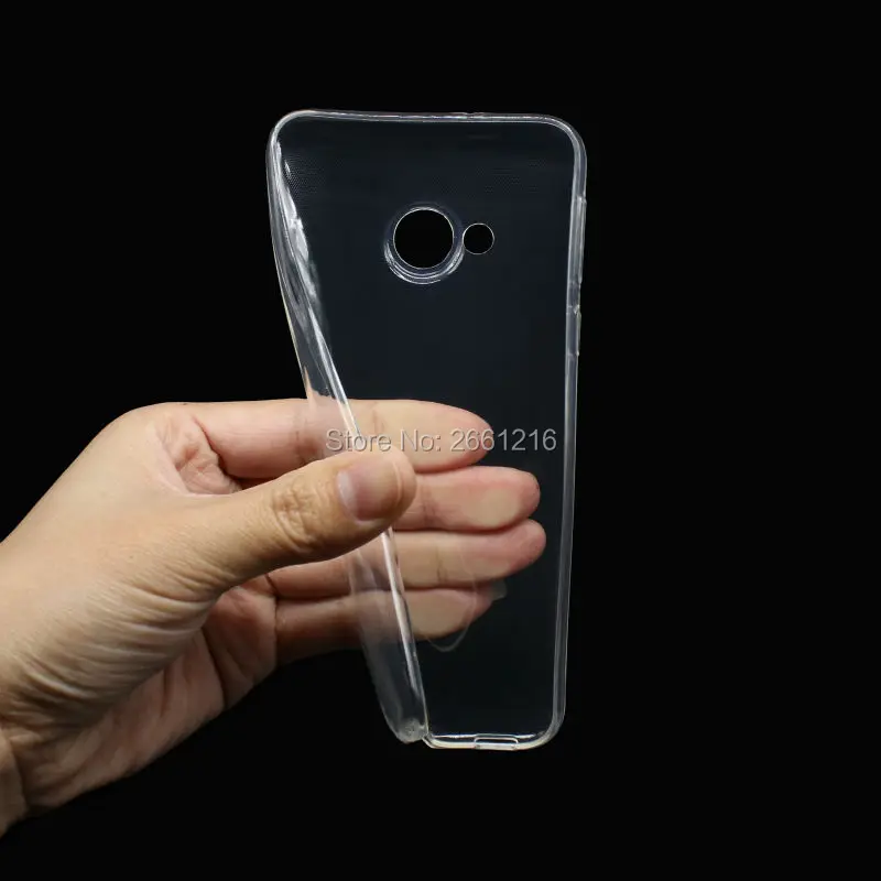 Для HTC U Play Ультратонкий Мягкий ТПУ силиконовый прозрачный защитный чехол для