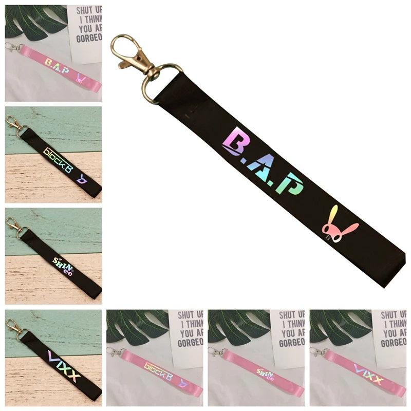 Мода KPOP BAP VIXX брелок для ключей Bangtan мальчики любят себя SHINEE веревка брелок ювелирные изделия