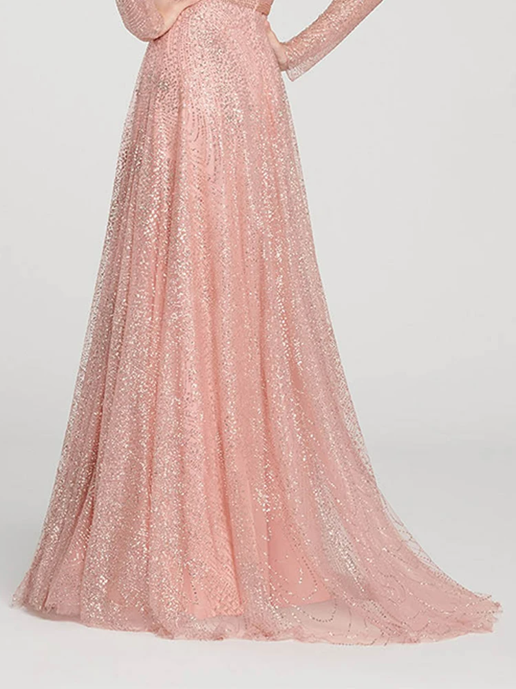 Новые летние 2019 с круглым вырезом одежда длинным рукавом Тонкий сексуальное