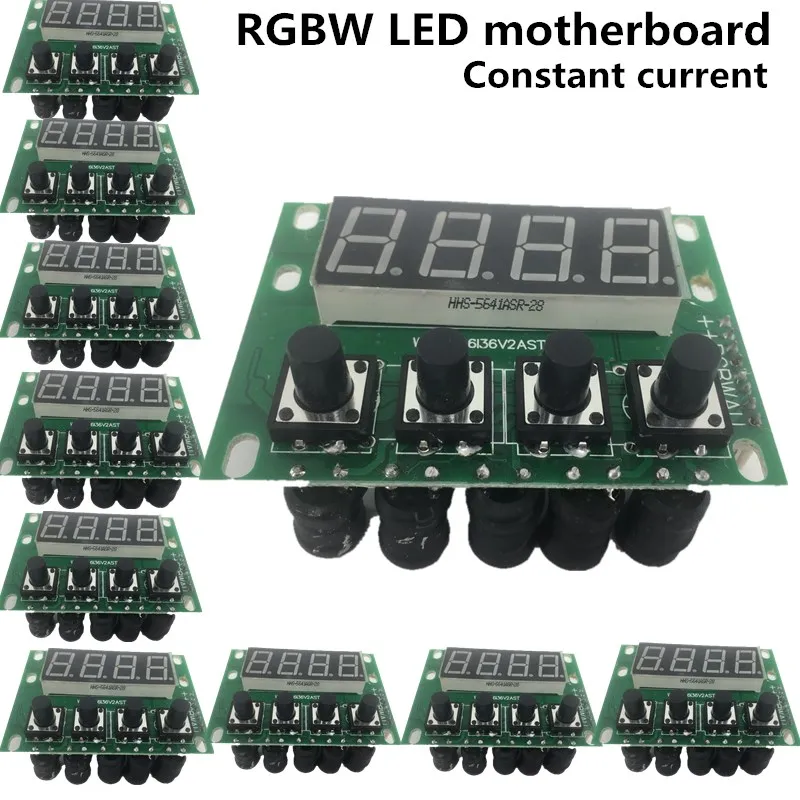 10 ./RGBW DC 12-36  LED  , 54X3W/18X12W/24X12W LED PAR  , 4/8 CH     