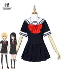 ROLECOS аниме Mahou Shoujo Косплей костюмы Asagiri Aya Косплей Yatsumura Tsuyuno Косплей волшебная девушка сайт школьная форма