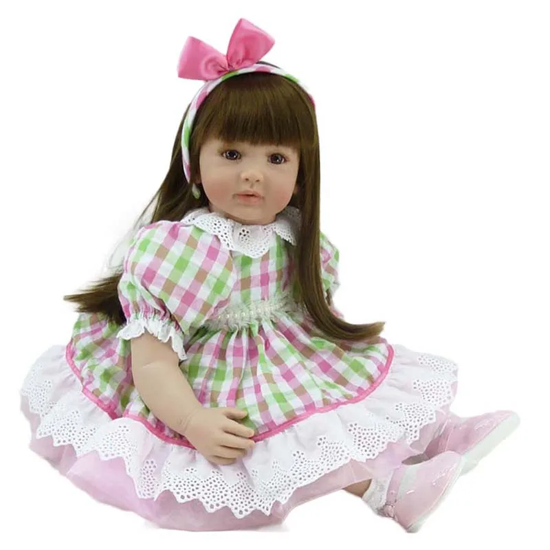 22 &quotКукла принцессы для девочек мягкая силиконовая кукла Bebe Reborn Baby реалистичные