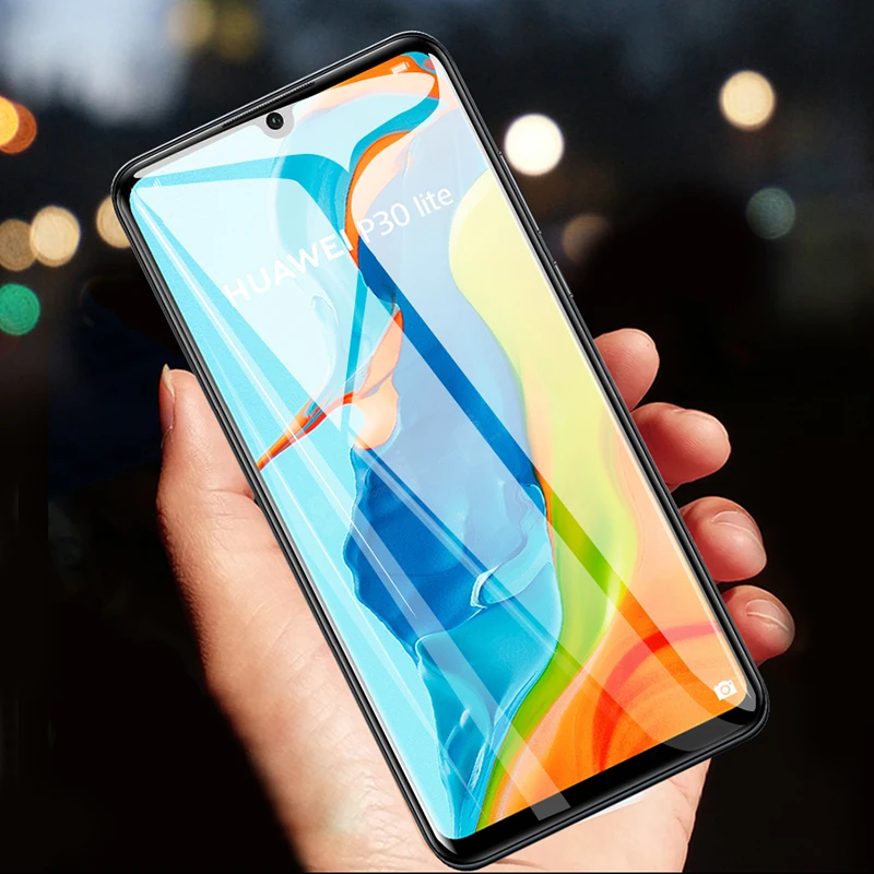 Изогнутая 3d пленка CHYI для Huawei P30 lite Nova 4E защитная с полным покрытием Гидрогелевая