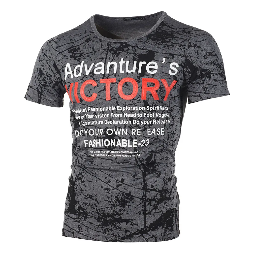 Gray Футболка для спортзала Advanture's Victory, Спортивная футболка, Мужская футболка с коротким рукавом для бега, мужские футболки для фитнеса, топ для фитнеса, Спортивная футболка Rashgard - Цвет: Gray