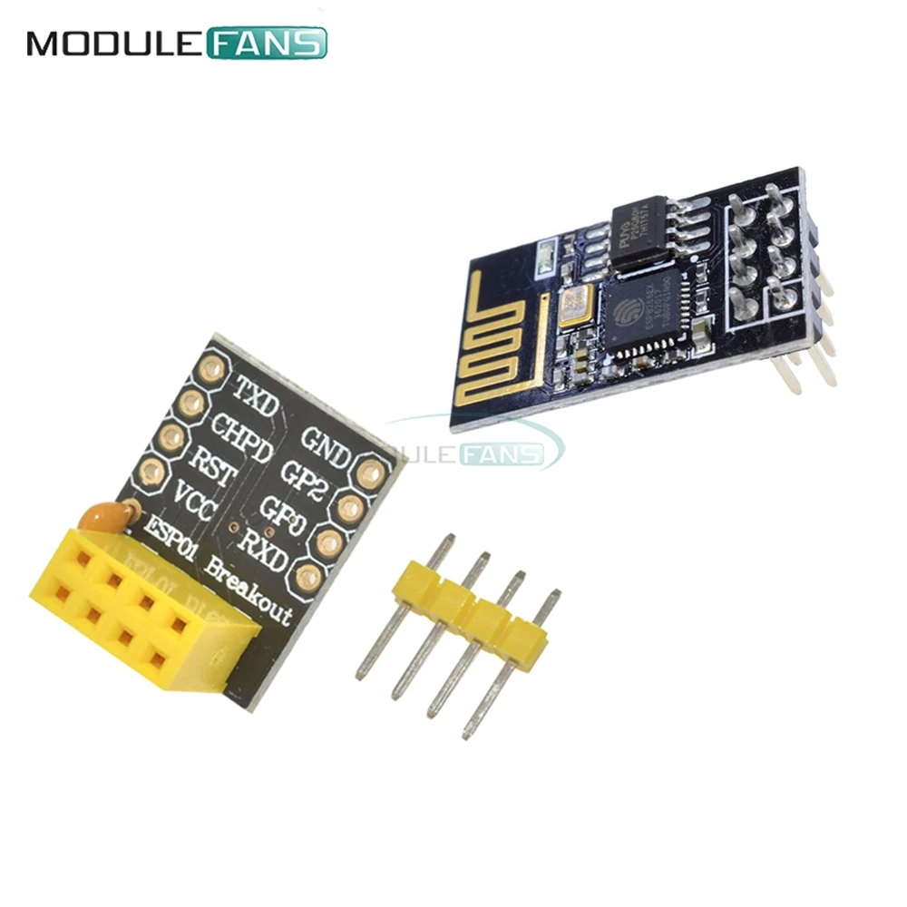 ESP 01 01S Esp8266 модель ESP8266 серийный макетный адаптер для WiFi трансивера модуль Breakout