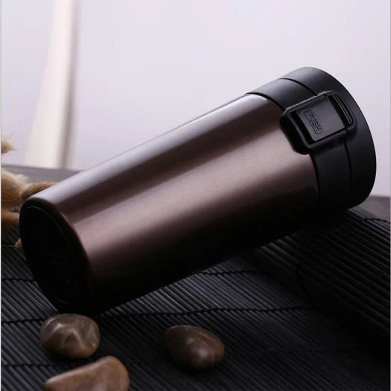 Высокое качество двойные стенки из нержавеющей стали термосы 380 мл автомобильный