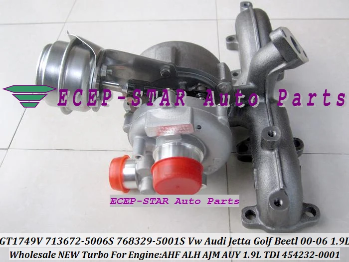 GT1749V 713672 5006S 768329 5001S 454232 0001 5005S турбо для AUDI VW Jetta Golf Beetl AHF ALH AUY 1 9 LTDI|turbo turbo turbo|turbo gt1749vvw