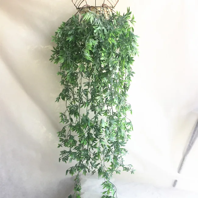 Искусственный Кленовый лист 5 стеблей искусственный спрей цветные кленовые